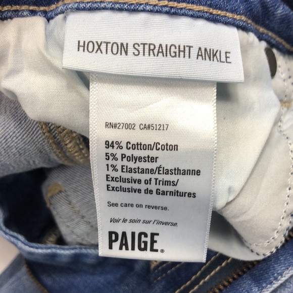 Paige Hoxton Olympic Chains Raw Hem Jeans - Picture 13 of 16